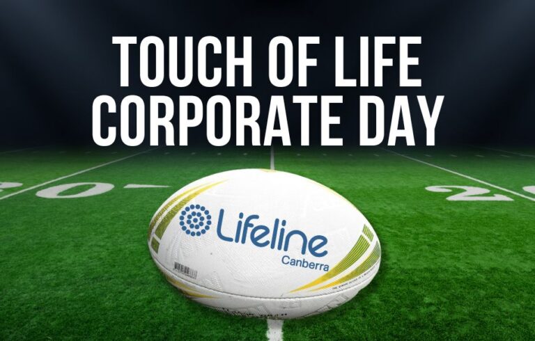 Touch of Life Corporate Day Lifeline Canberra